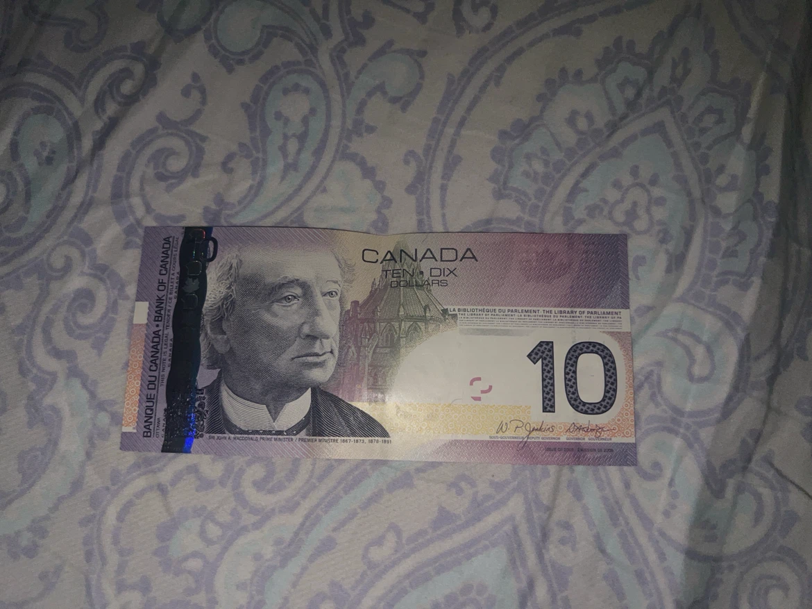 Canada Ten & Five Dollar Bills - photo 4