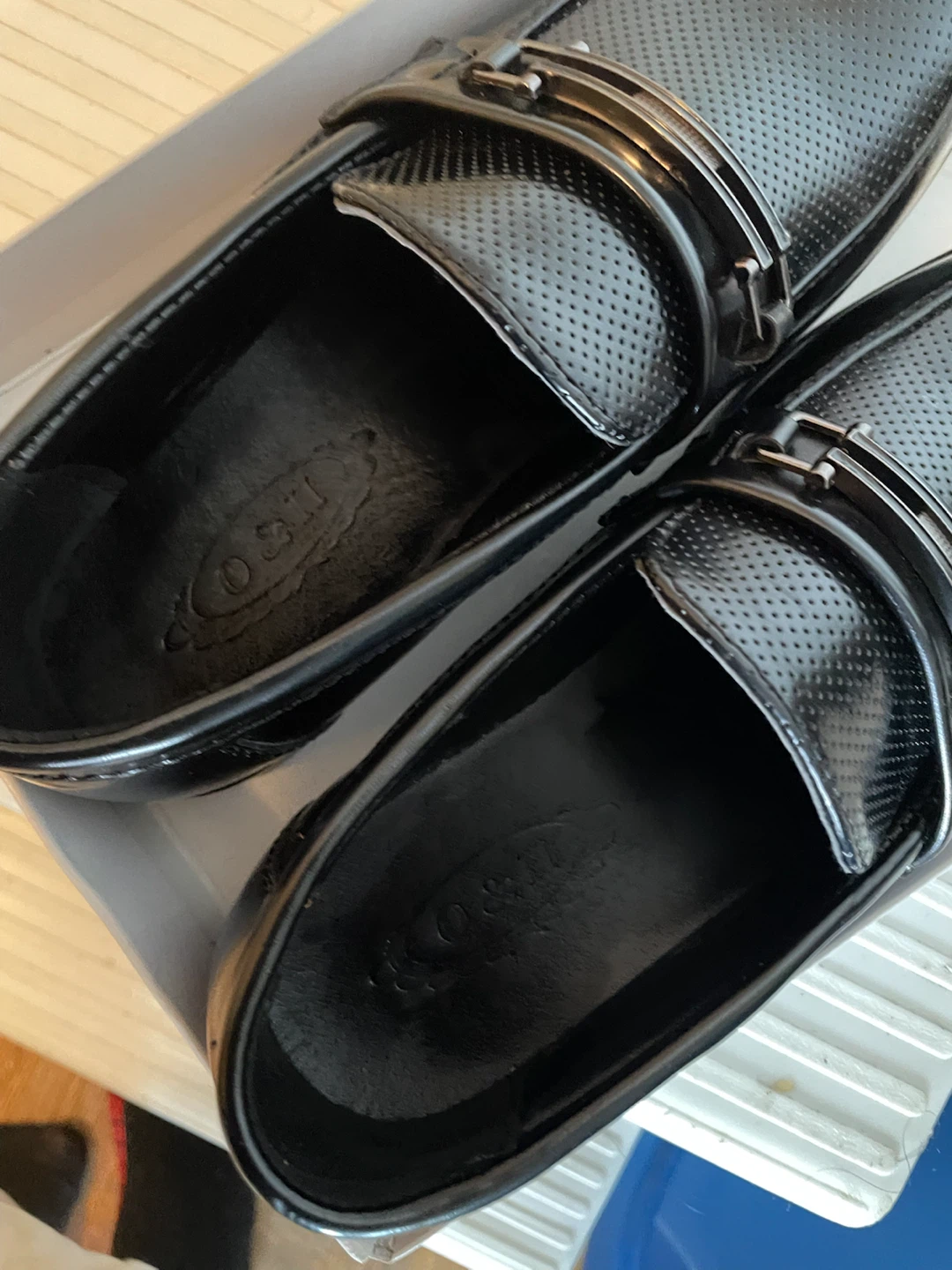 TOD'S Black Leather Loafers