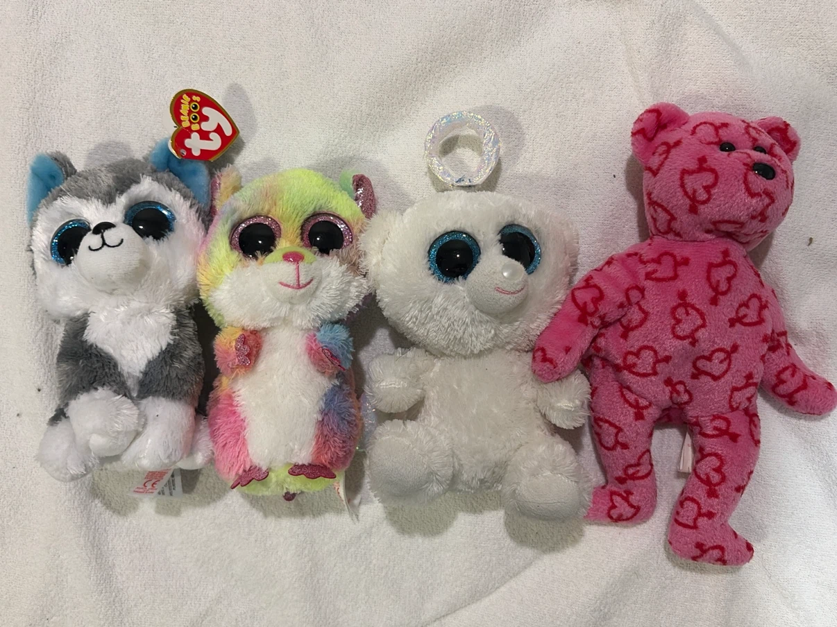 Ty Beanie Boos Plush Toys - $5 each