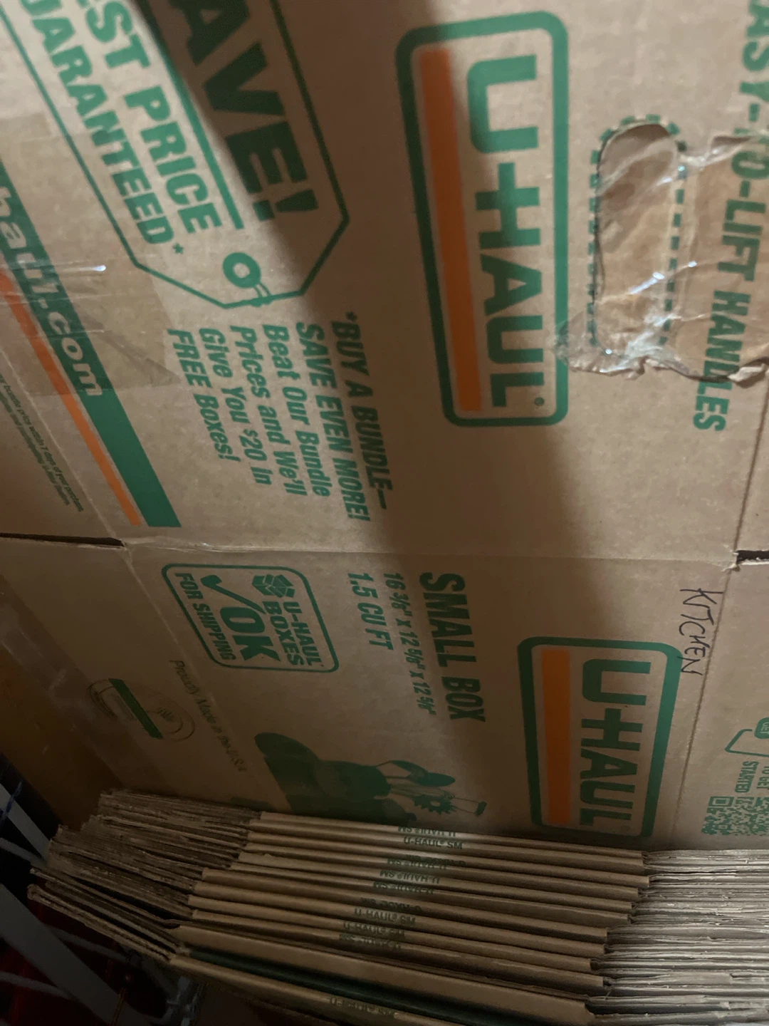 U-Haul Small Moving Boxes (1.5 cu ft) - photo 2