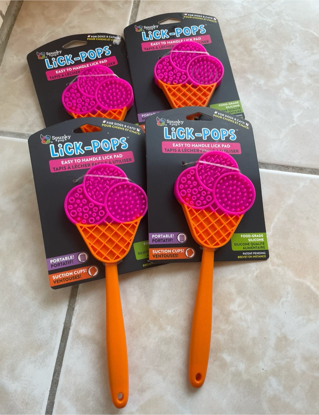 Dog/Cat Lick Mats Portable ($5 Each)