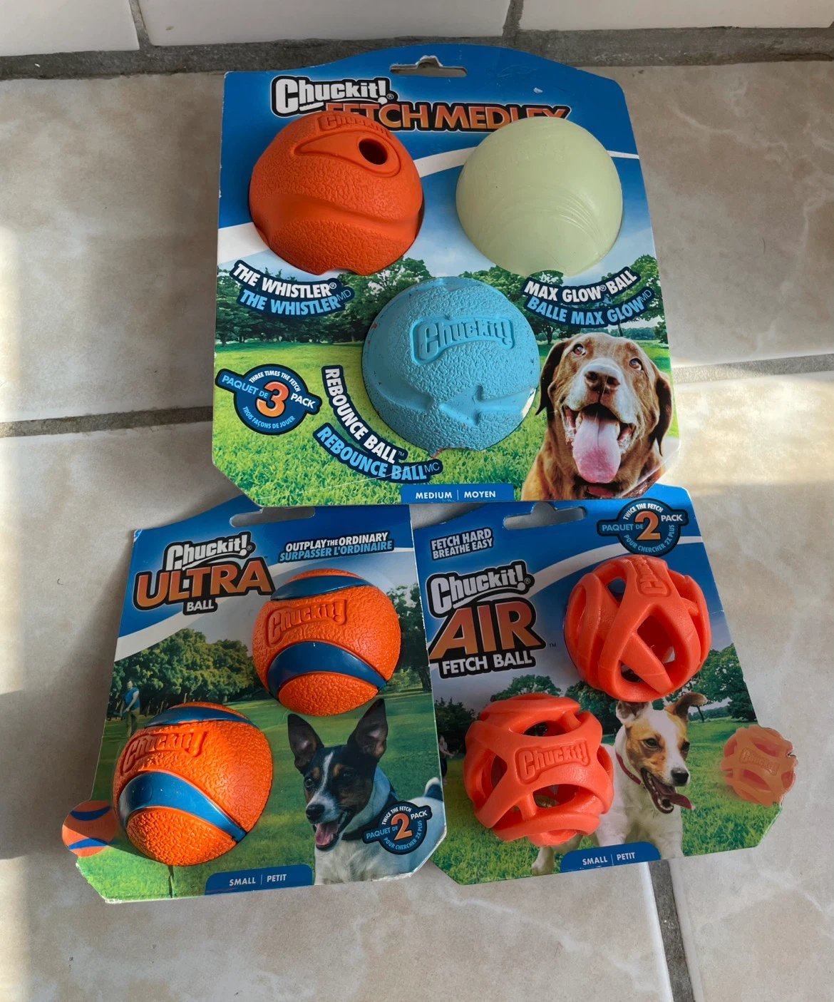 Chuckit Dog Balls Brand New  ($5 Each)