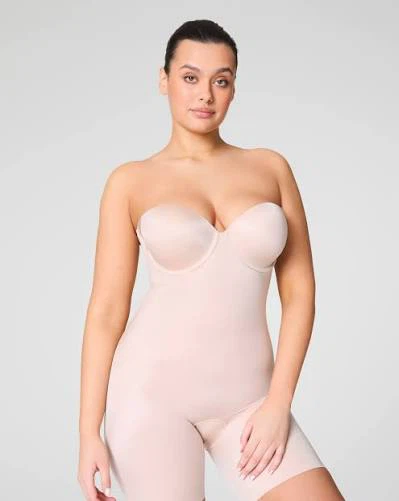 SPANX Strapless Bodysuit - Beige new with tags