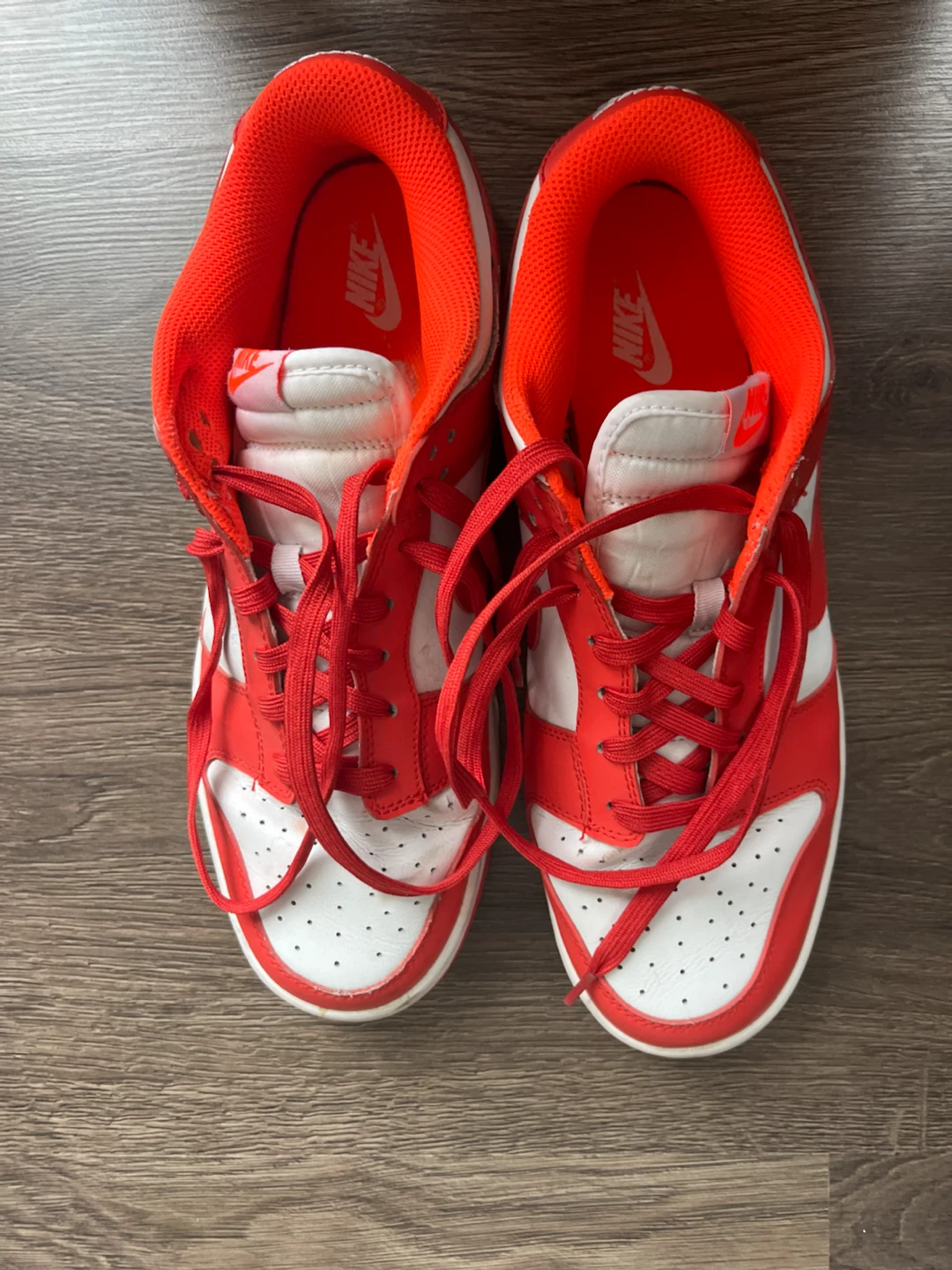 Nike Orange Dunk Low Sneakers Mens 46