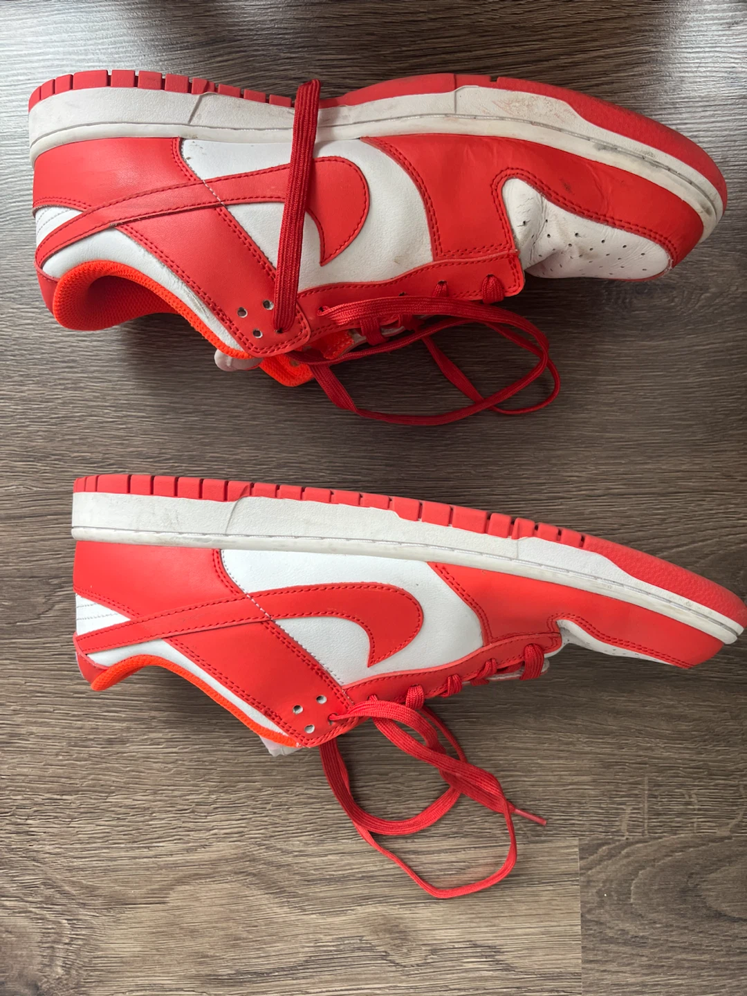 Nike Orange Dunk Low Sneakers Mens 46 - photo 5