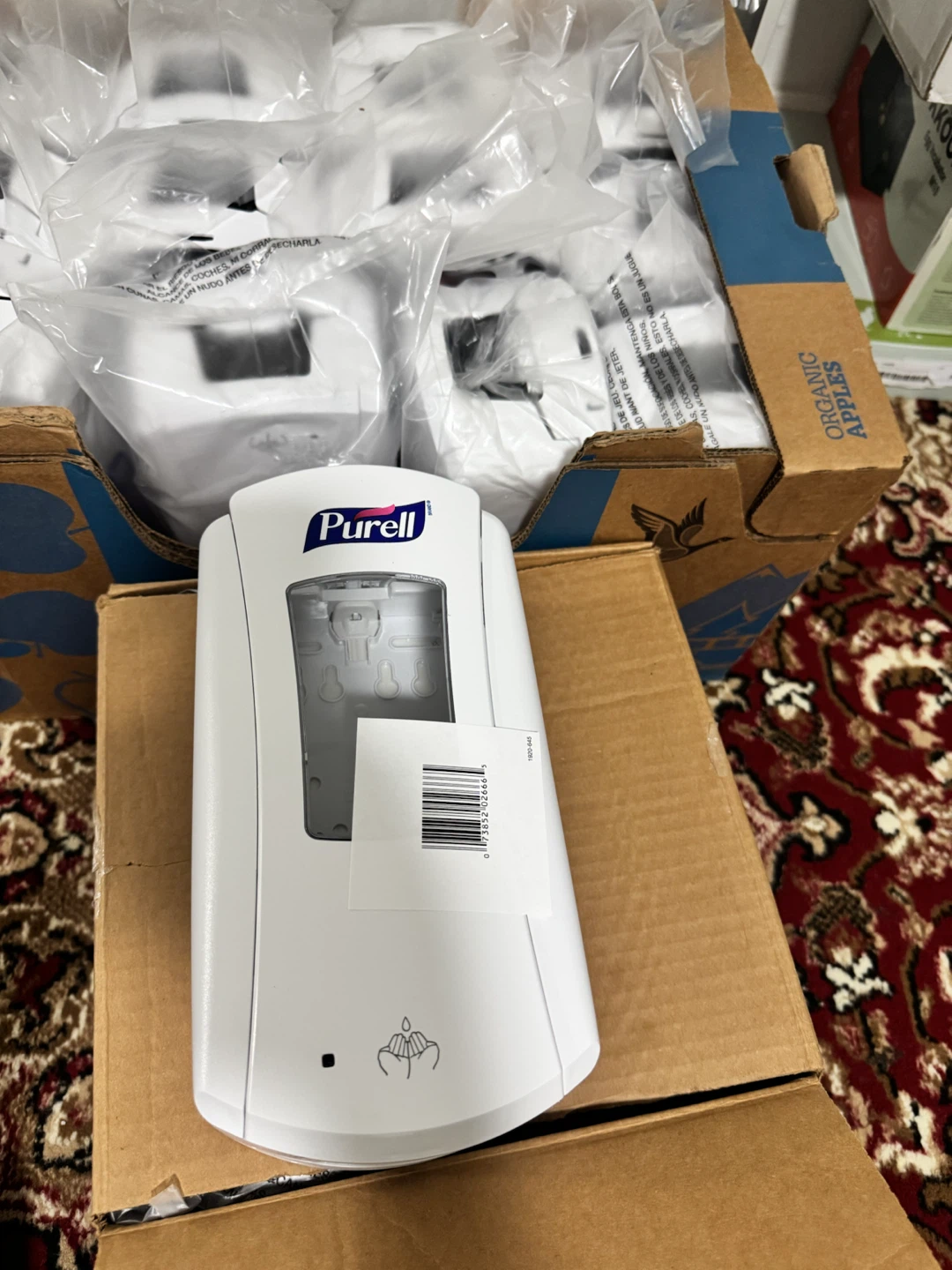 Touch-Less Purell Hand Sanitizer Dispenser