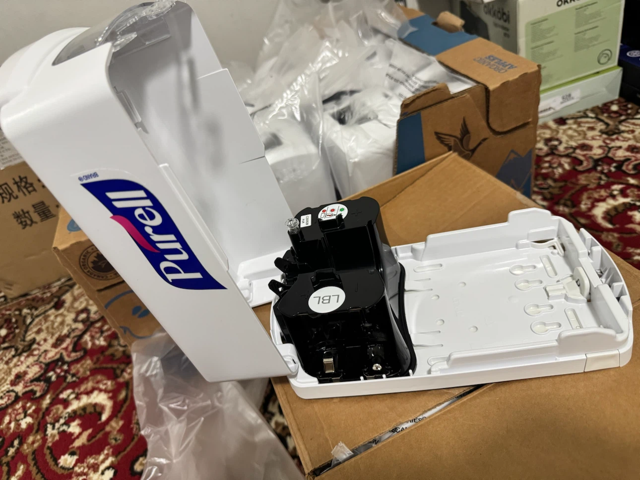 Touch-Less Purell Hand Sanitizer Dispenser - photo 2