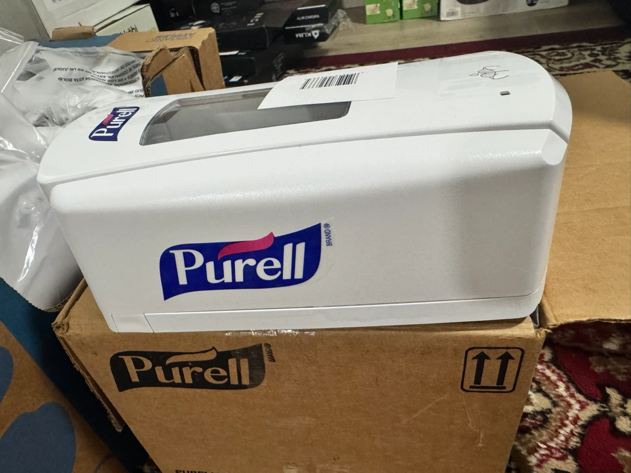 Touch-Less Purell Hand Sanitizer Dispenser - photo 3