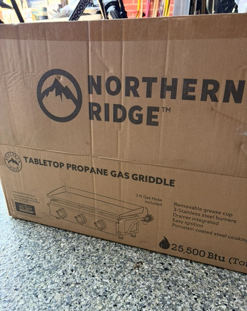 Northern Ridge Tabletop Propane Gas Griddle - photo 2