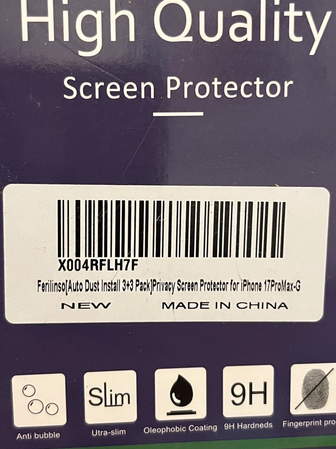 iPhone 17 ProMax-G Auto-Dust-Install Privacy Screen Prote - photo 2