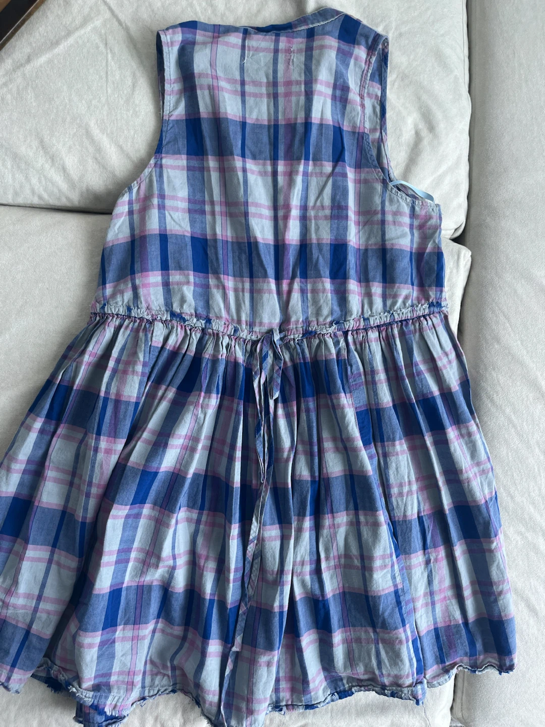 Urban Outfitters Plaid Mini Sleeveless Dress XS - photo 4