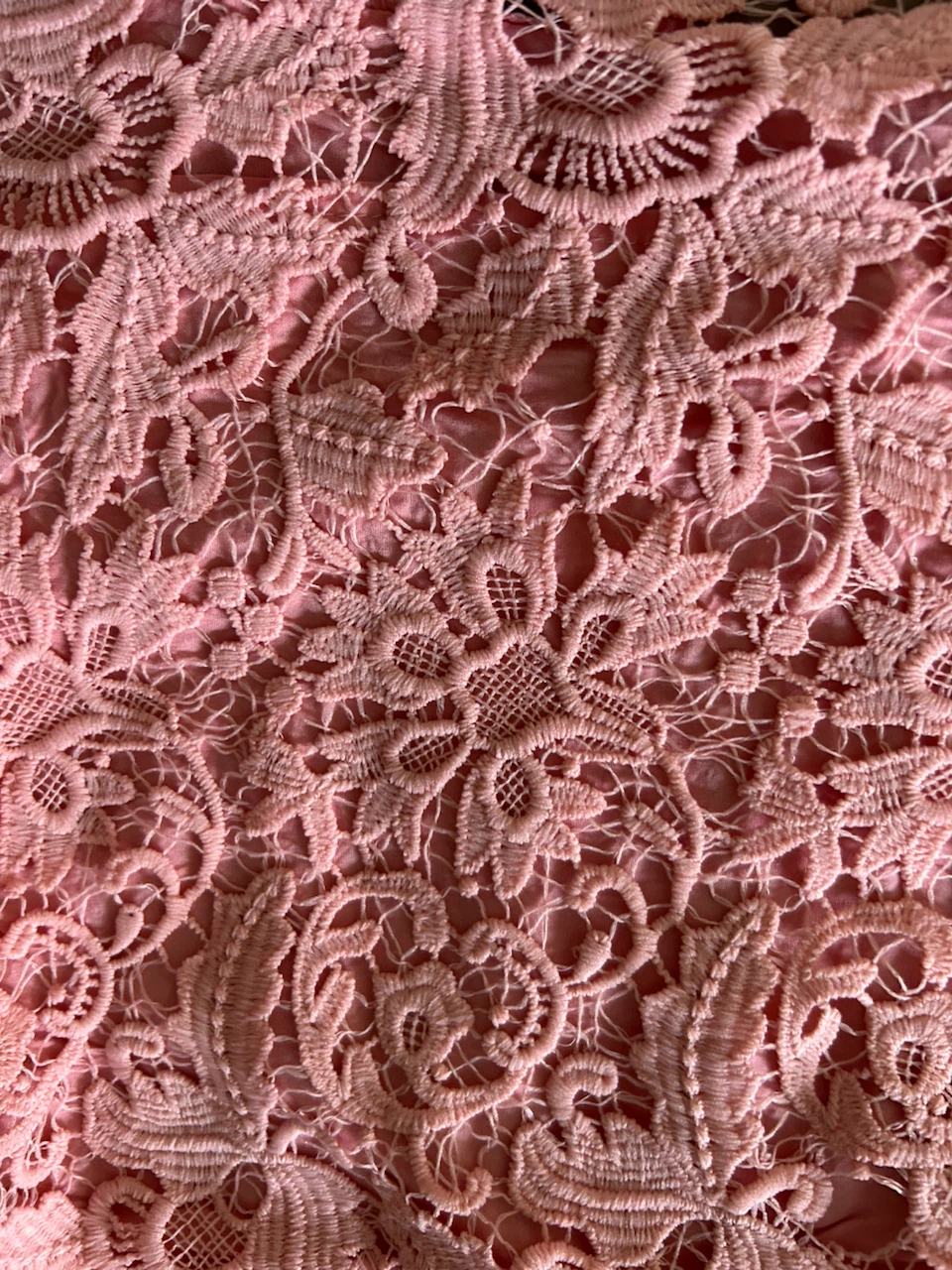 Pink Lace Off-the-Shoulder Top - photo 3