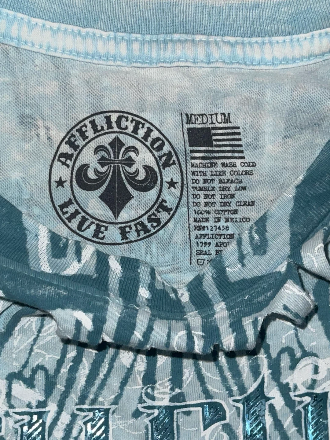 Affliction "Live Fast" Graphic T-Shirt - photo 3