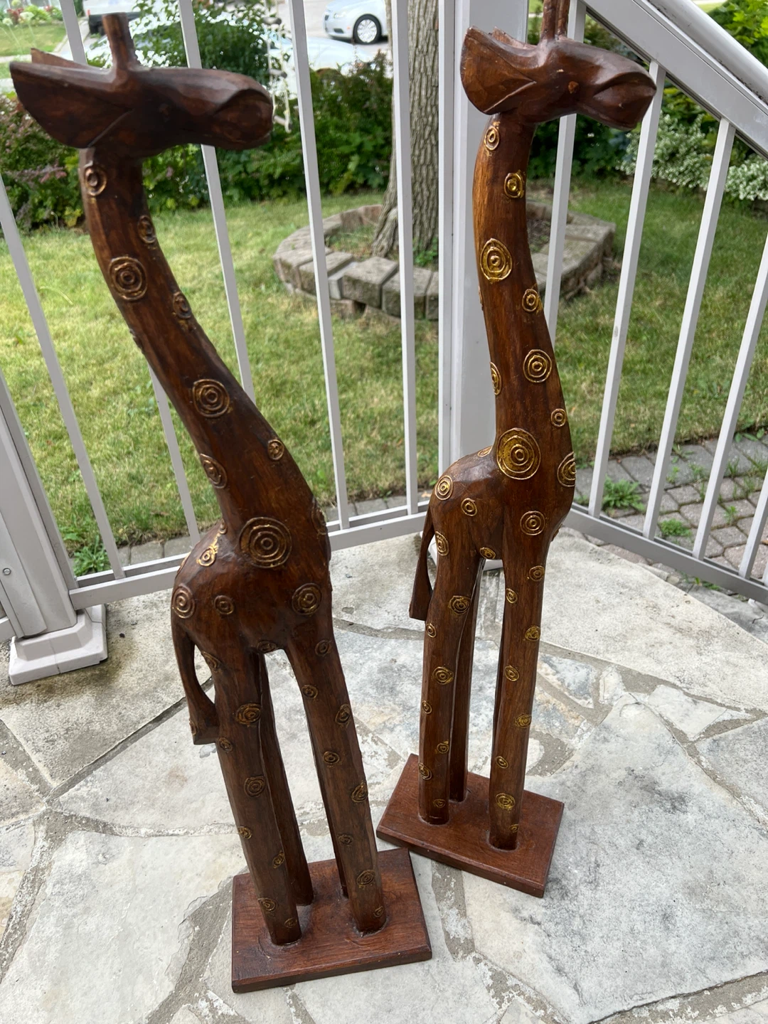 Wooden Giraffe Decor Set - photo 5
