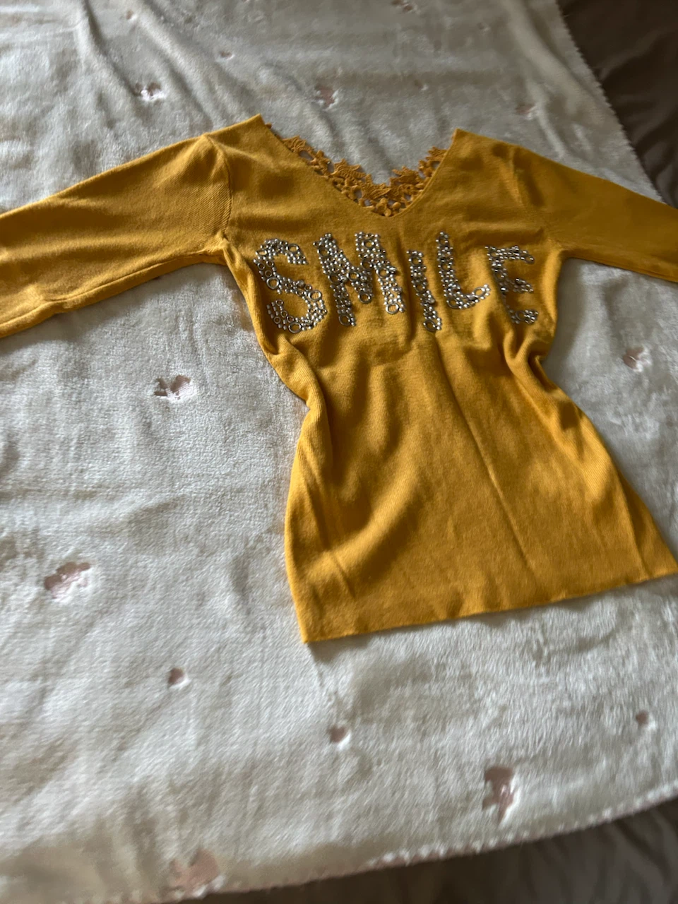 Yellow "Smile" Blouse - photo 3