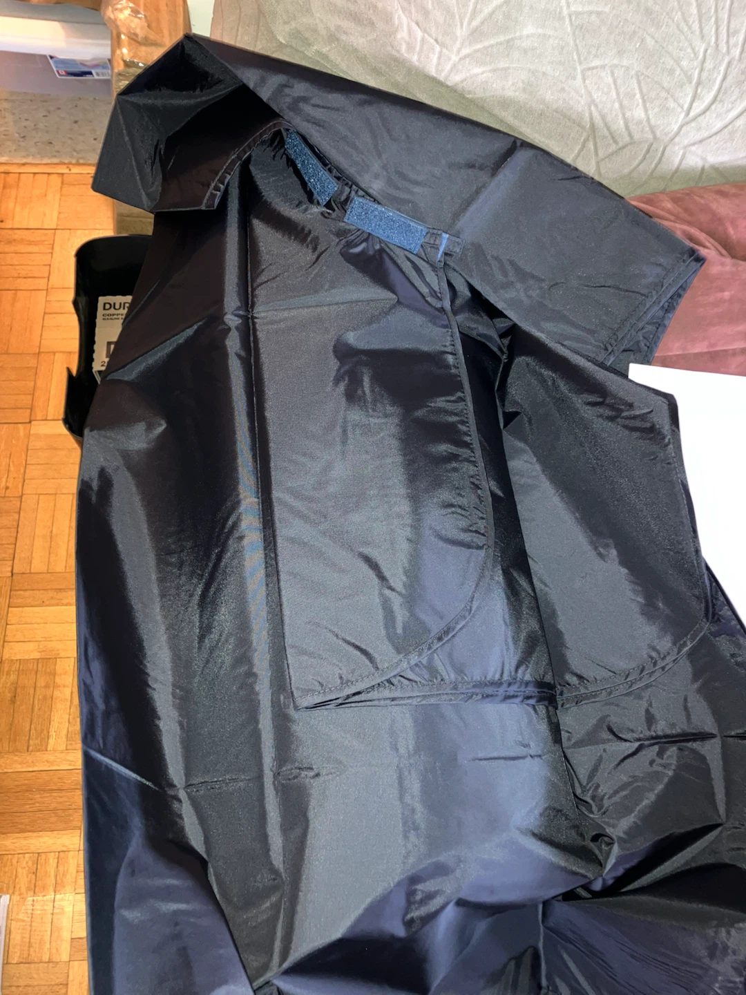 New-NP Group Black Nylon Cape