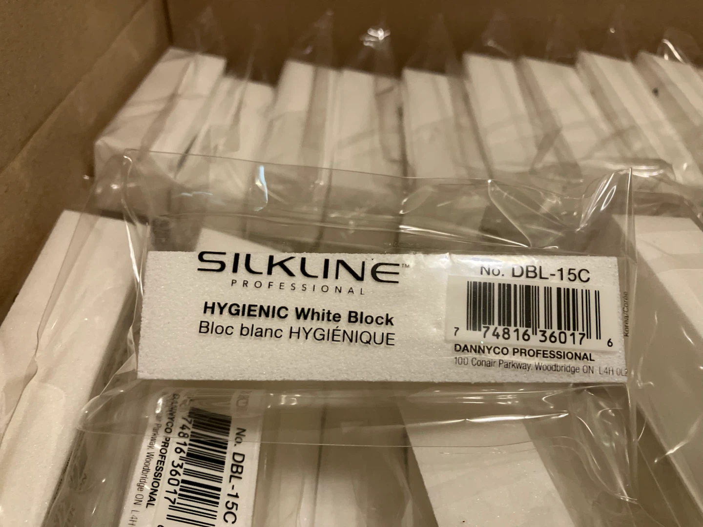Silkline Hygienic Block Nail Buffers-price Each(has box50) - photo 2