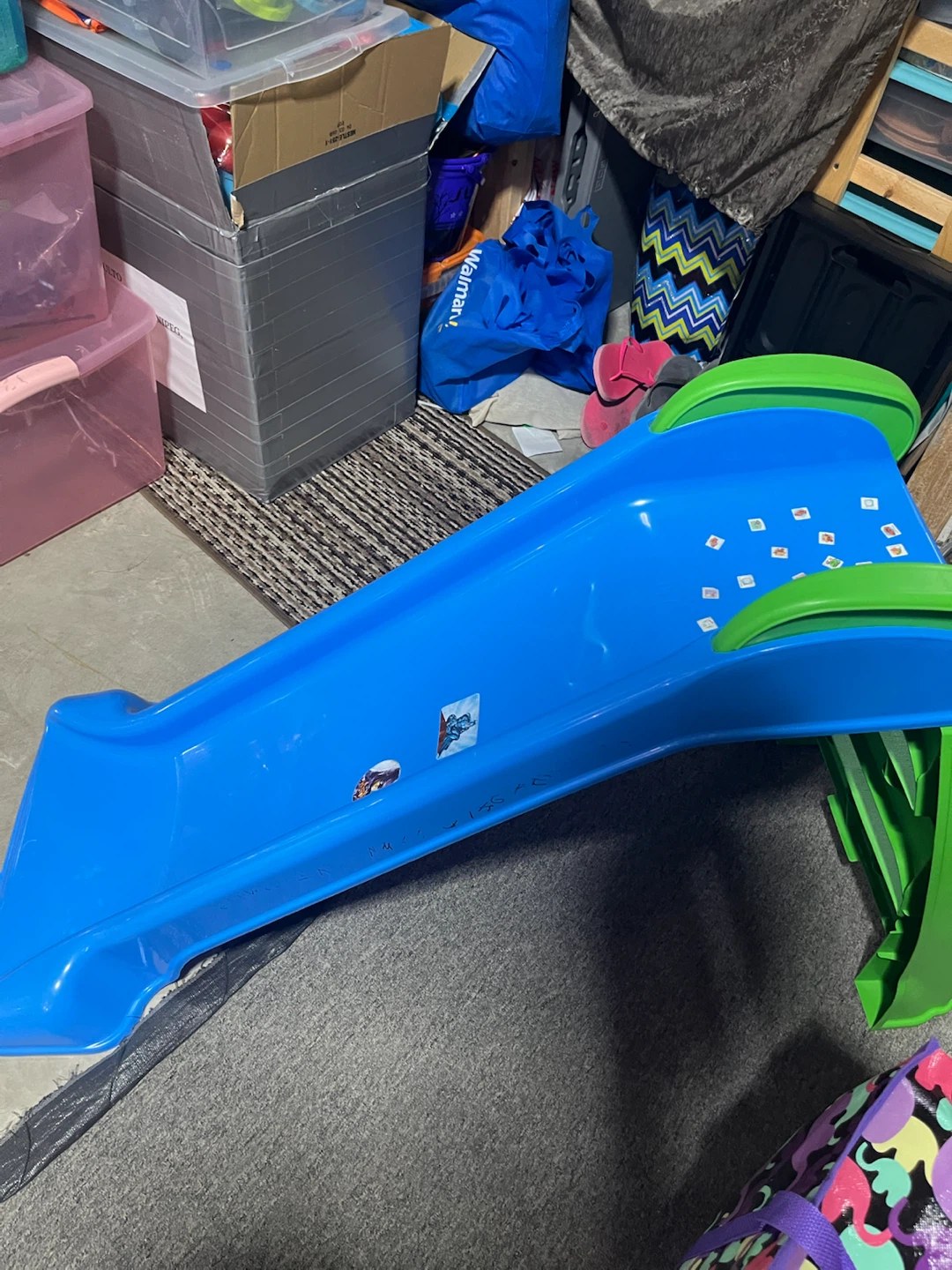 Little Tikes Blue Green Toddler Slide + Mini table - photo 2