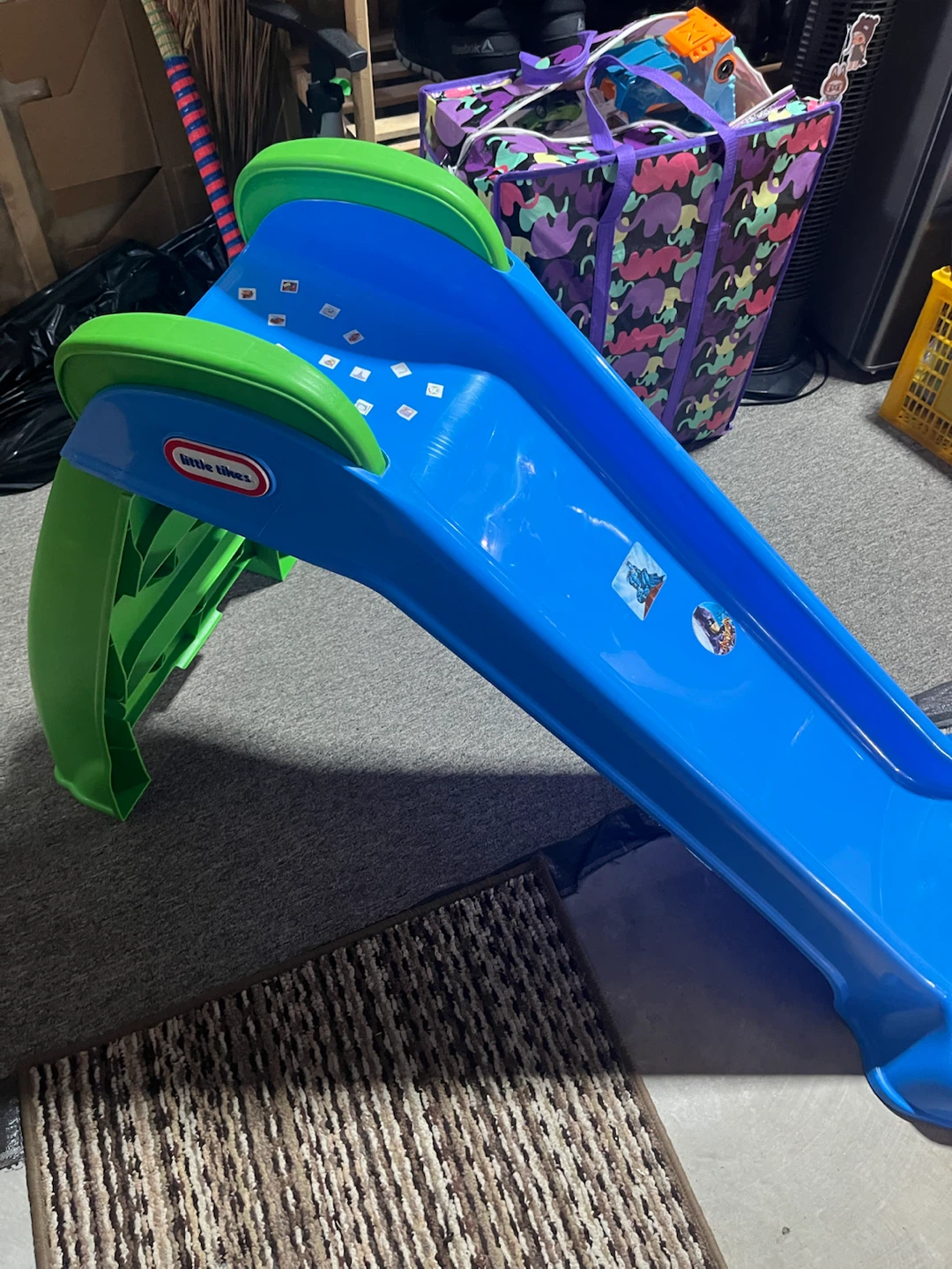 Little Tikes Blue Green Toddler Slide + Mini table - photo 3