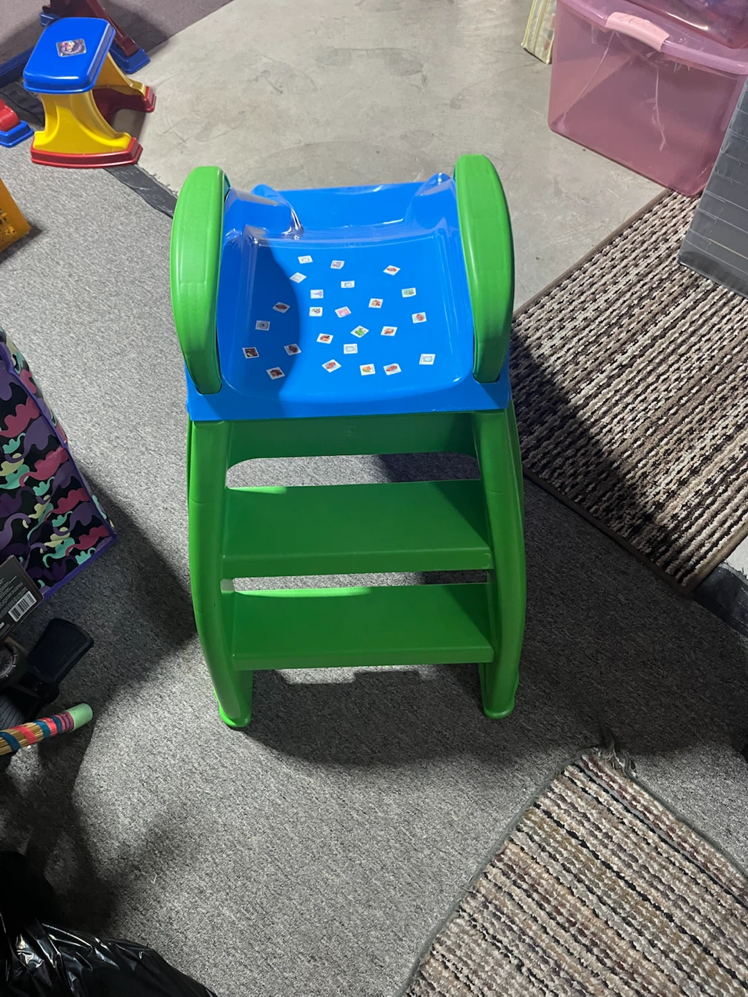 Little Tikes Blue Green Toddler Slide + Mini table - photo 4