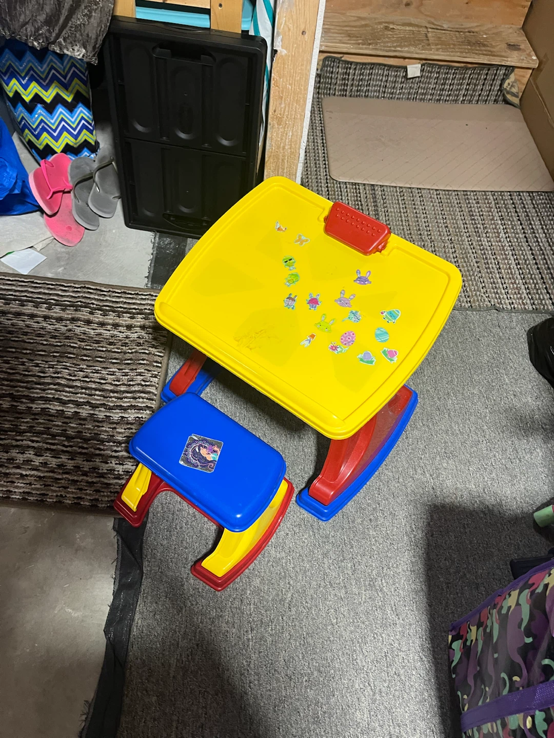 Little Tikes Blue Green Toddler Slide + Mini table - photo 5