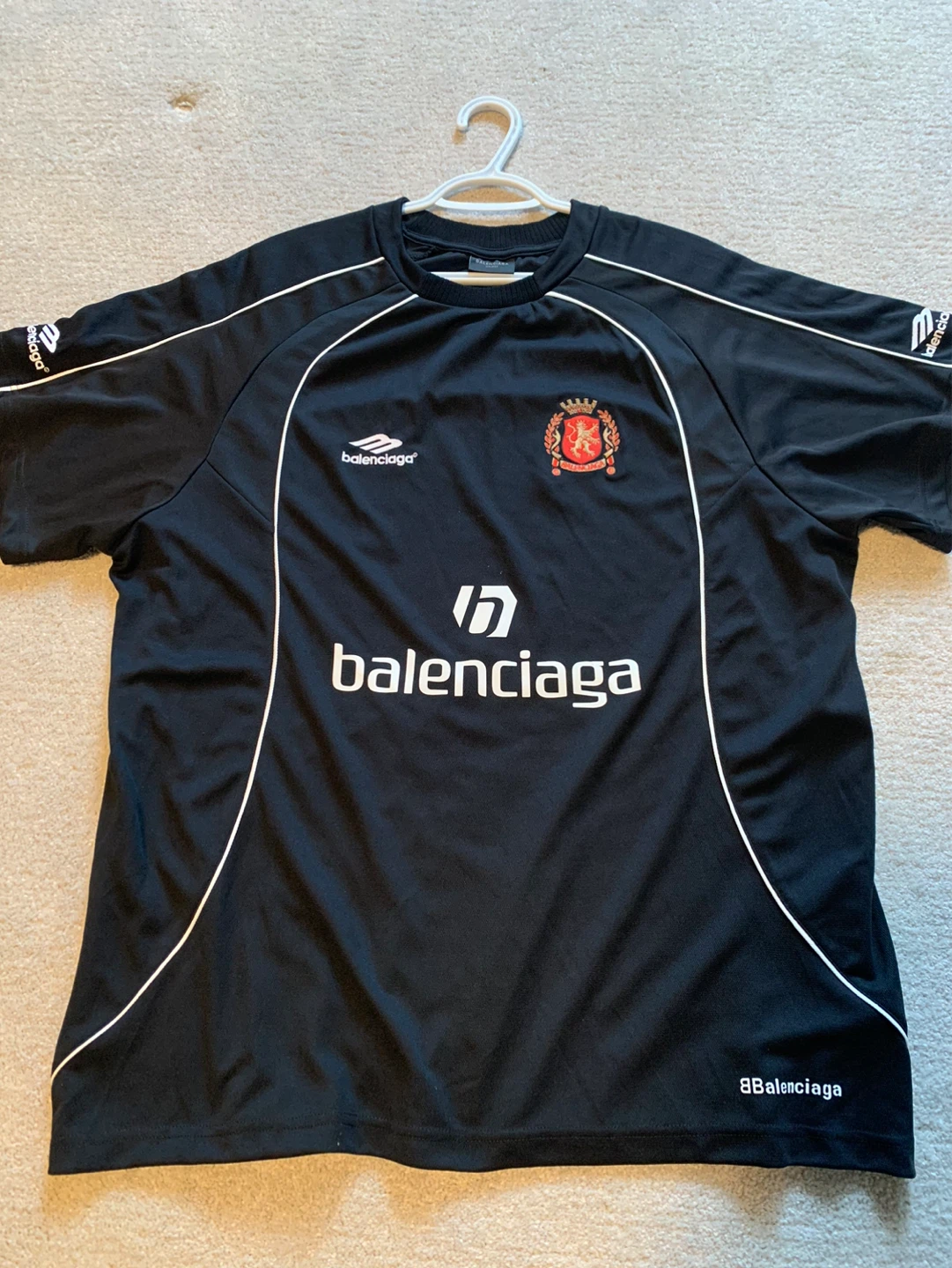 Balenciaga Paris soccer jersey size 2 (L)