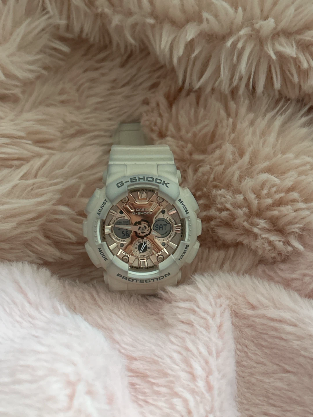 Casio G-Shock S Series GMA-S120MF-4A Watch - Baby Pink/Rose Gold - photo 2