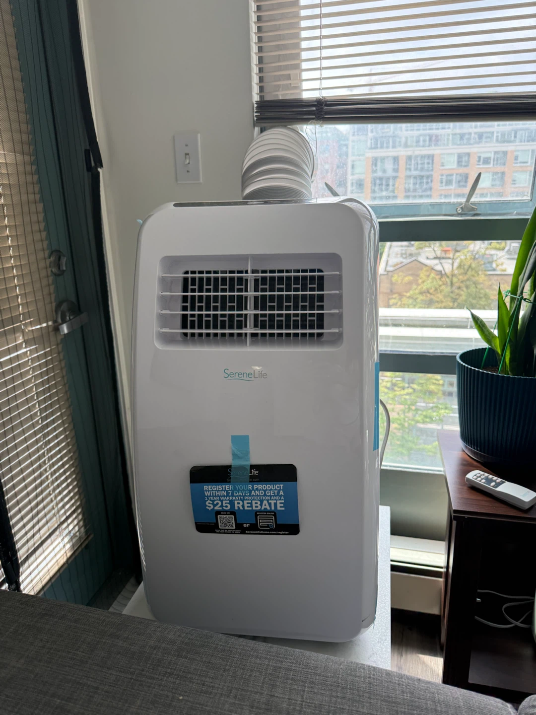 SereneLife Portable Air Conditioner with Exhaust Hose