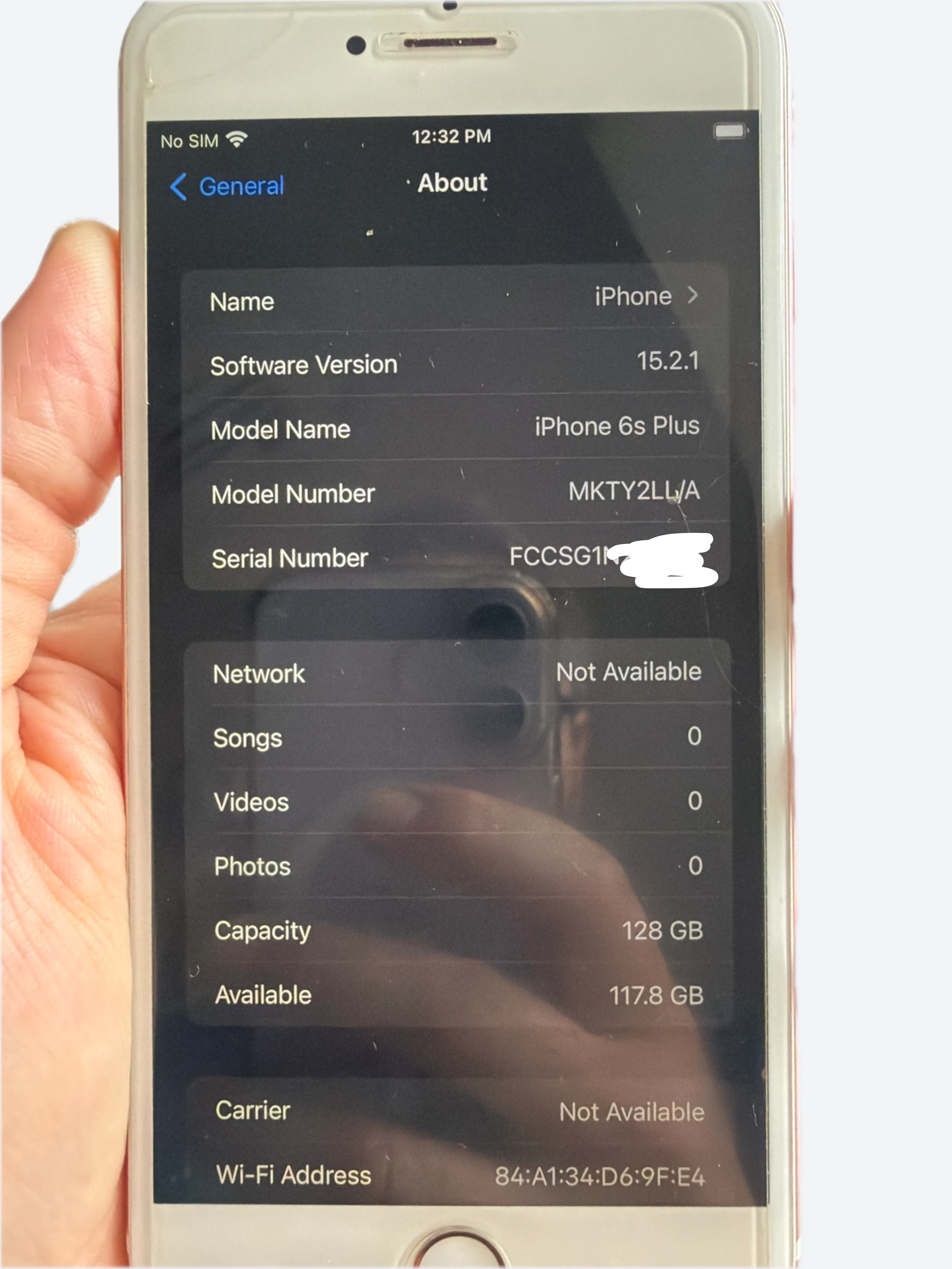 Apple iPhone 6S Rose Gold