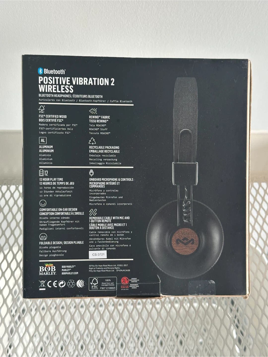 Marley Positive Vibration 2 Wireless Bluetooth Headphones - photo 3