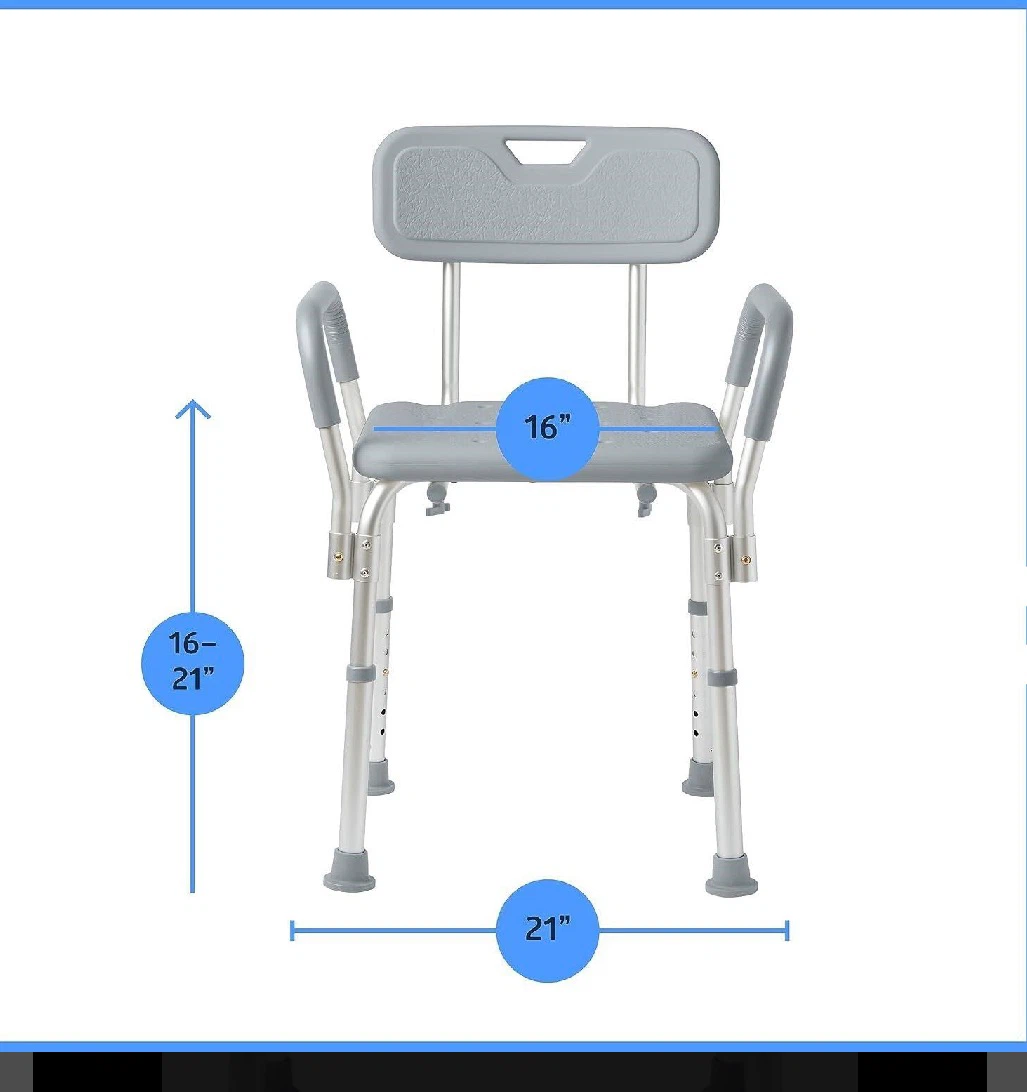 Shower Chair with Back and Arms - photo 2