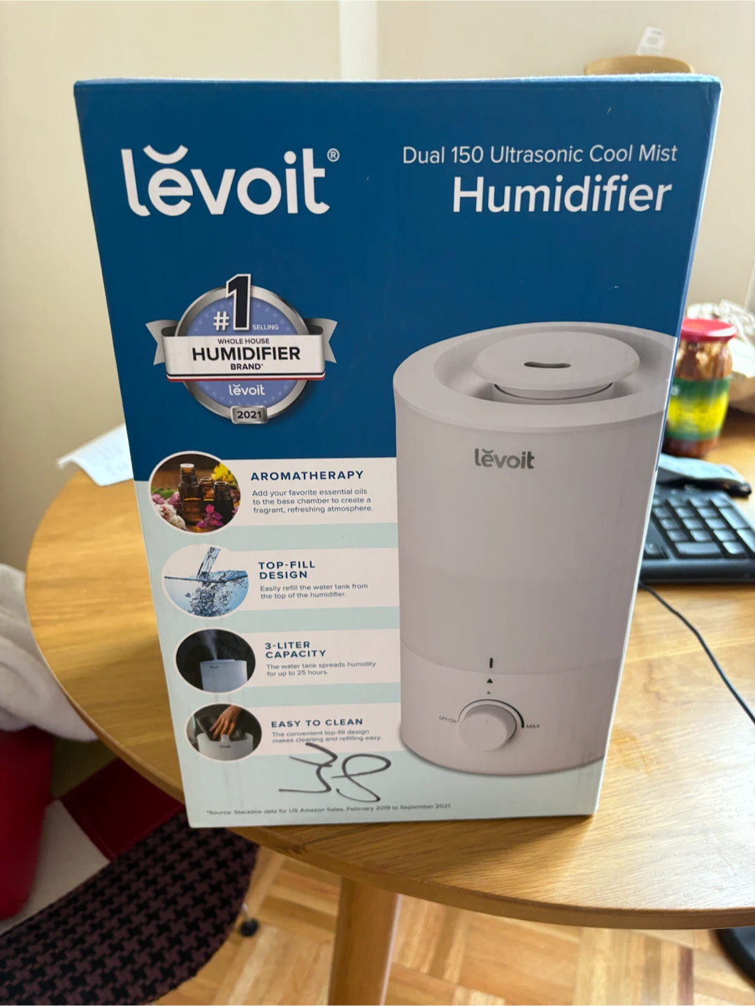 Levoit Dual 150 Ultrasonic Cool Mist Humidifier