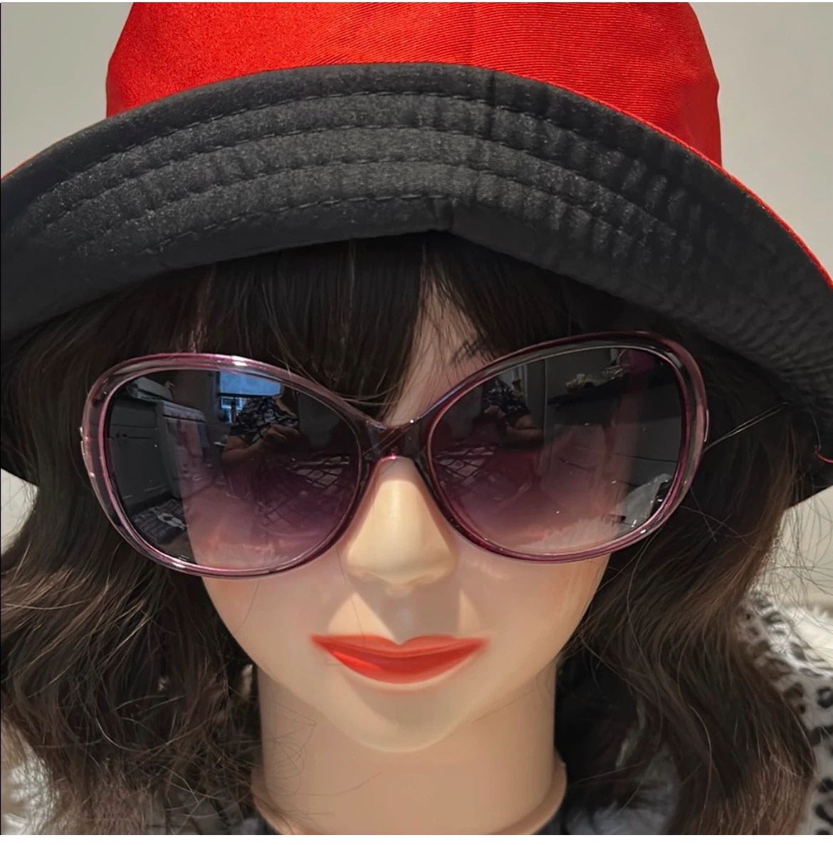 Purple Cat Eye Sunglasses