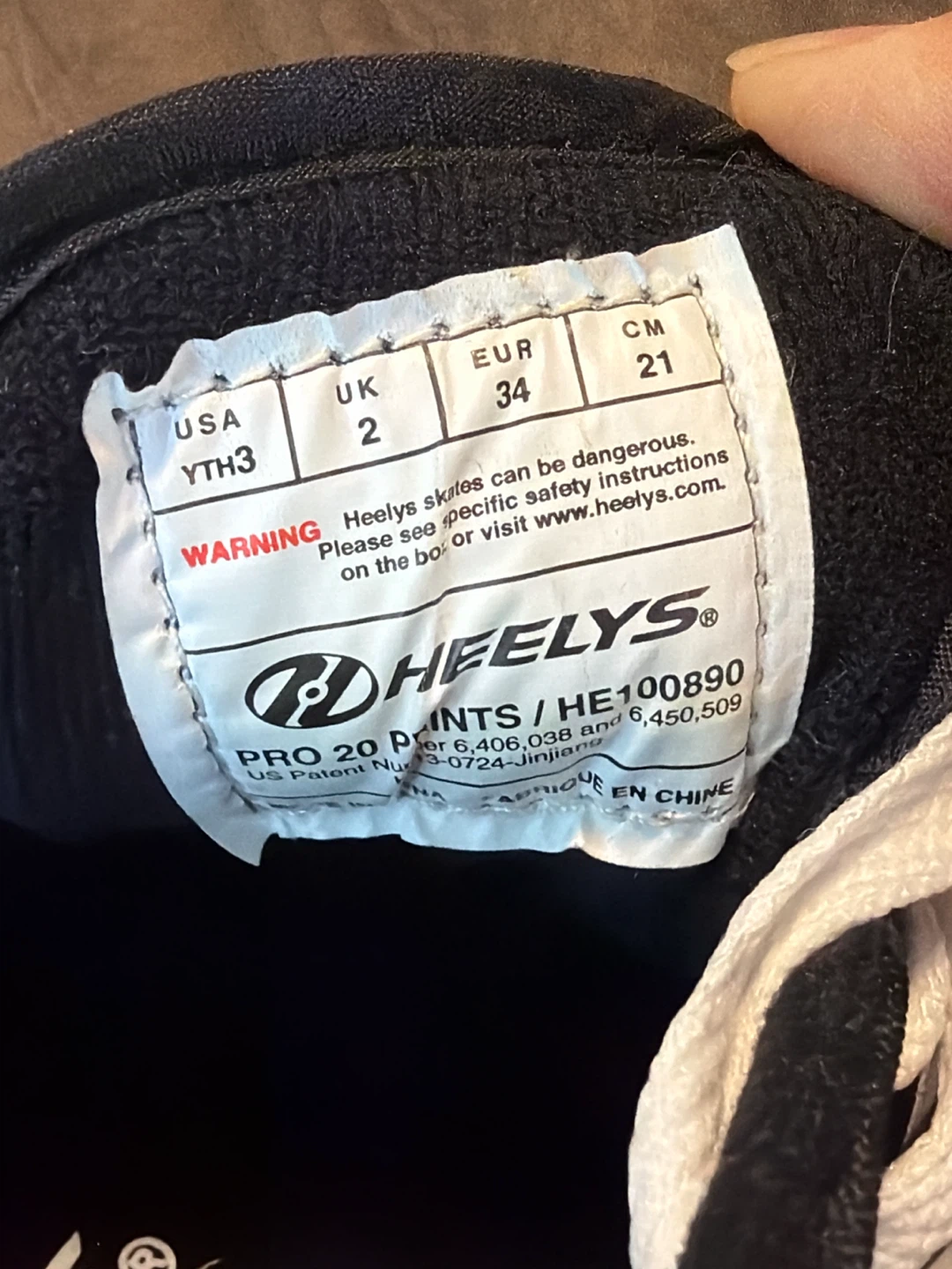 Heelys Pro 20 Skeleton Print Roller Shoes - photo 3