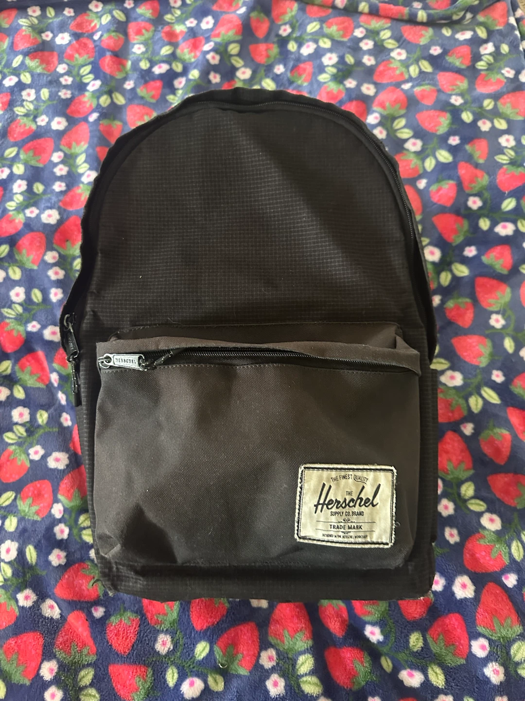 Black Herschel Backpack