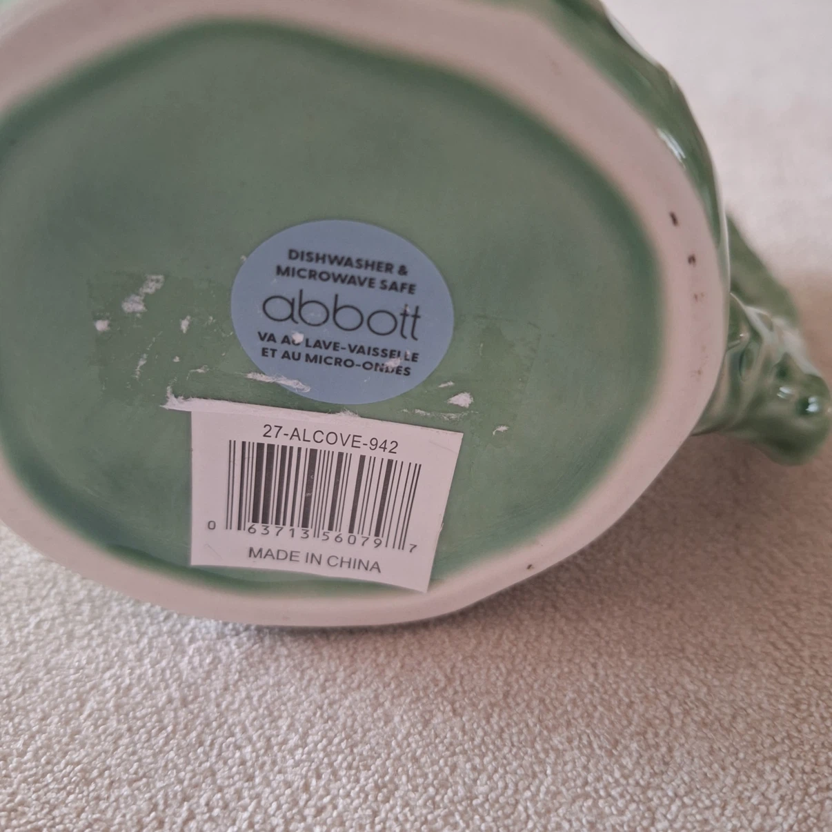 Abbott Green Ceramic Squirrel Mug - photo 5