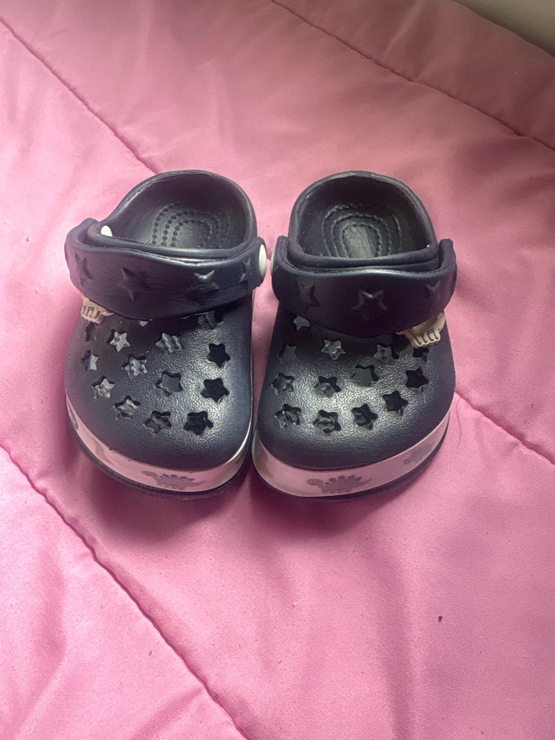 Kids dinosaur crocs
