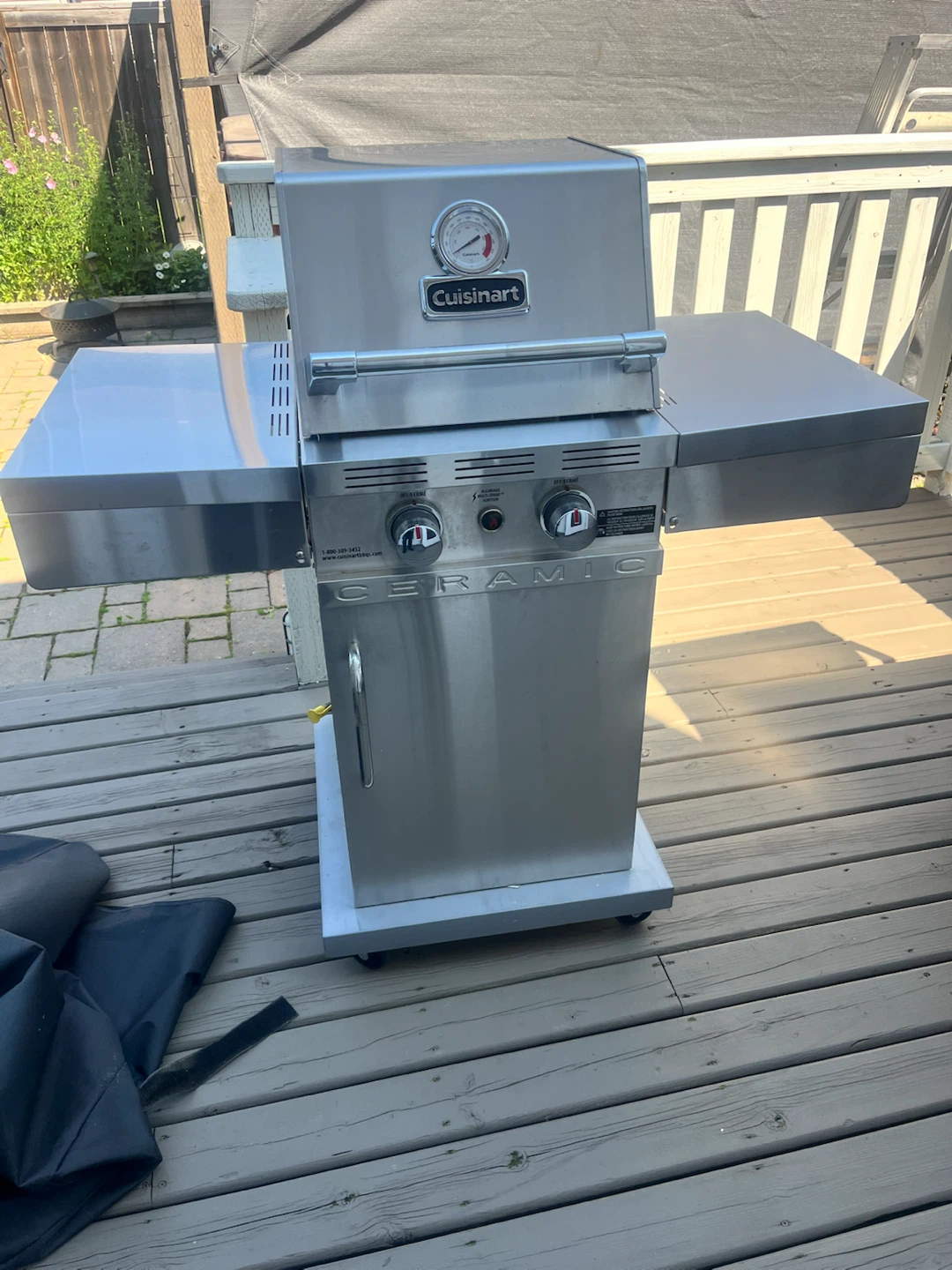 Cuisinart Stainless Steel Ceramic Gas Grill