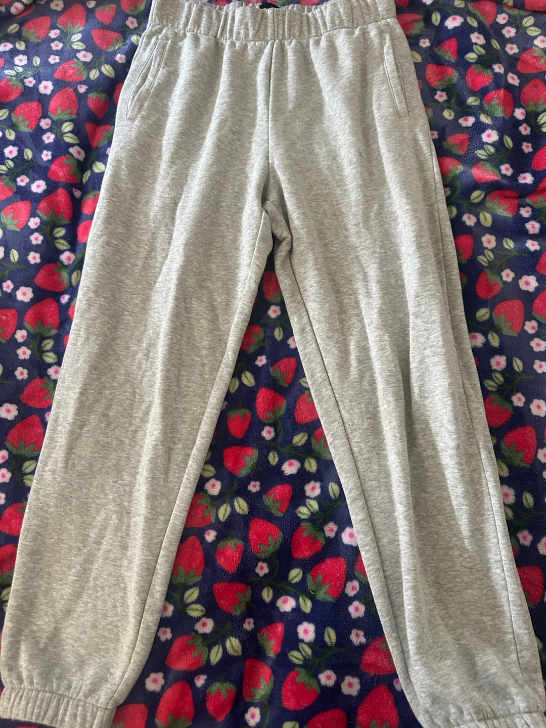 Grey gap cuffed Sweatpants