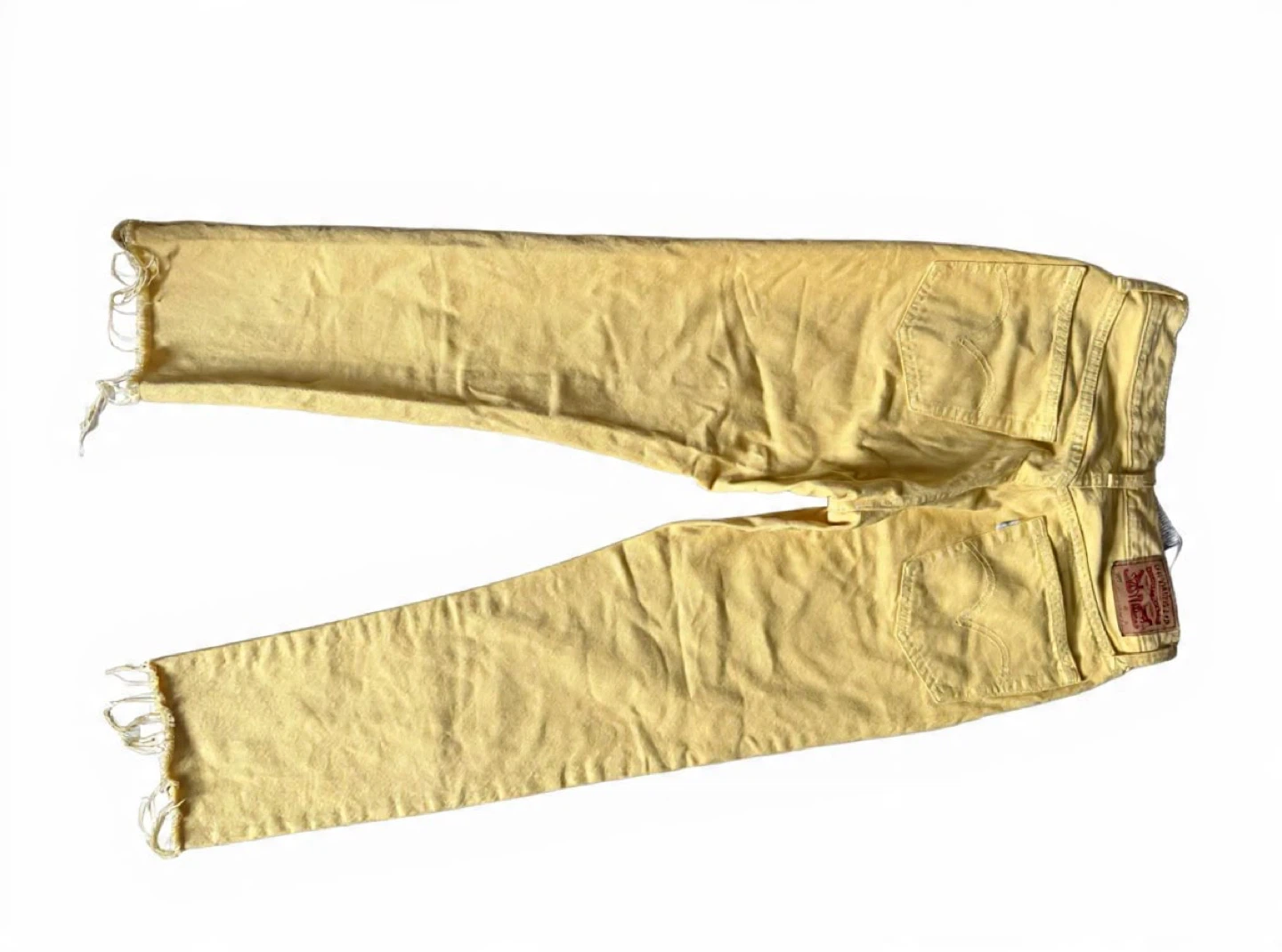 Levi's 501 Original Fit Jeans in Butter Yellow - photo 4