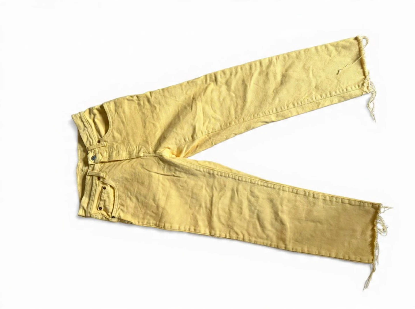 Levi's 501 Original Fit Jeans in Butter Yellow - photo 3