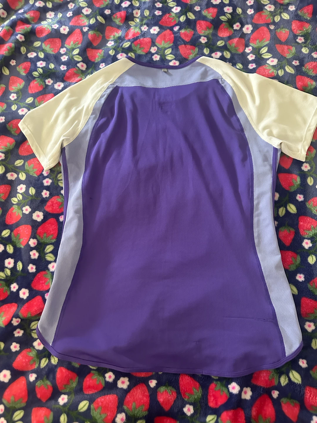 Nike Dri-Fit T Shirt Purple/Cream - - photo 3