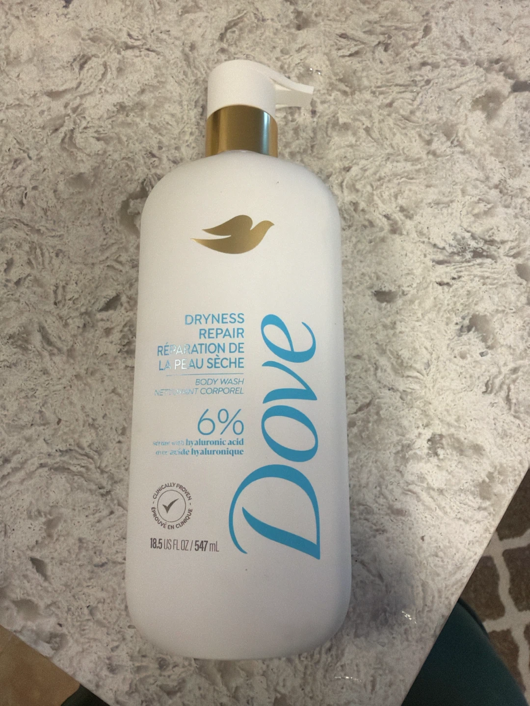 Dove Dryness Repair Body Wash 547ml