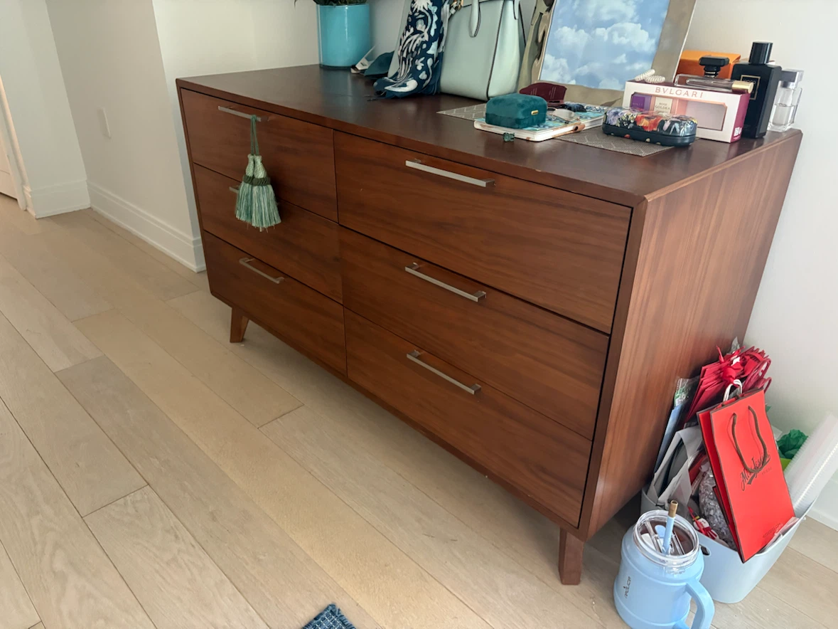 Mid century double dresser