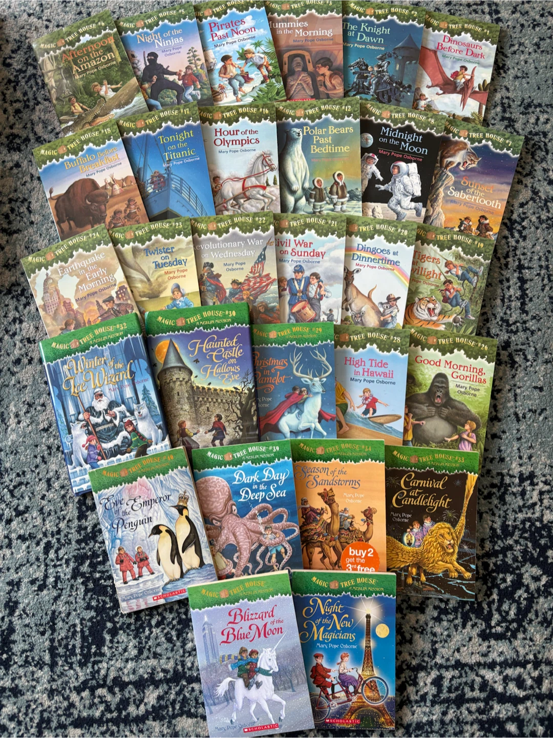 Magic Tree House Books Collection 29 books