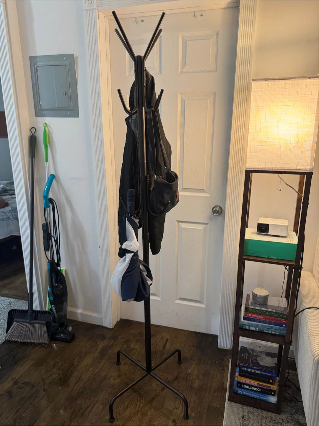 Bronze metal coat rack - photo 2