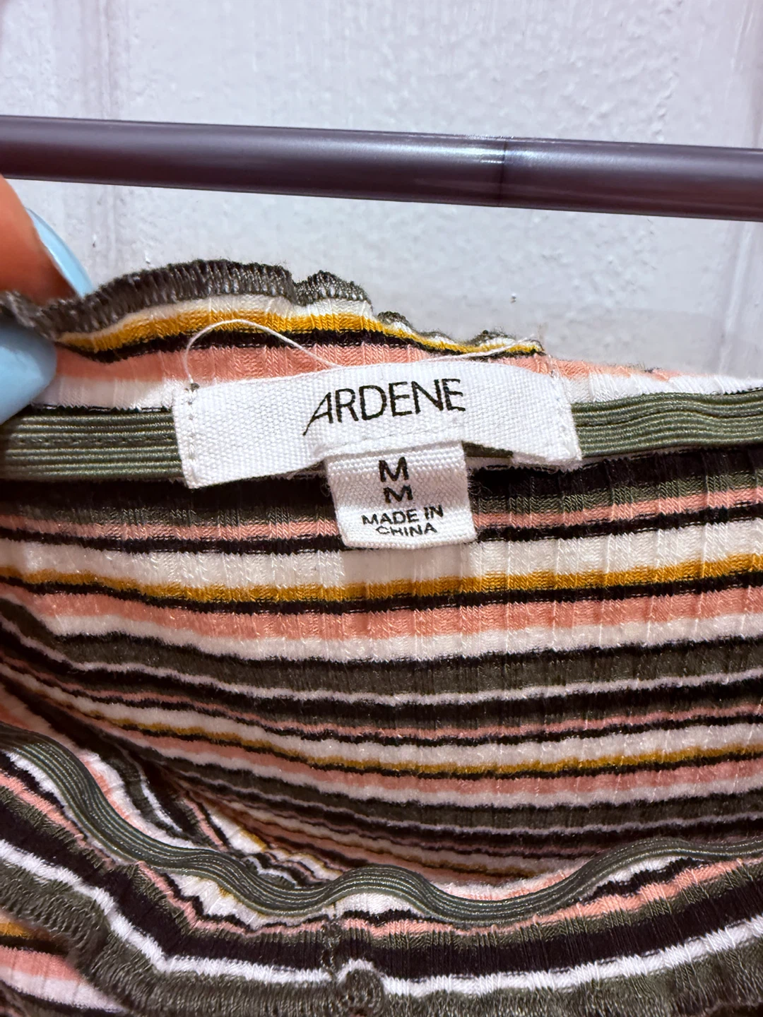 Ardene stripes dress, size medium - photo 2