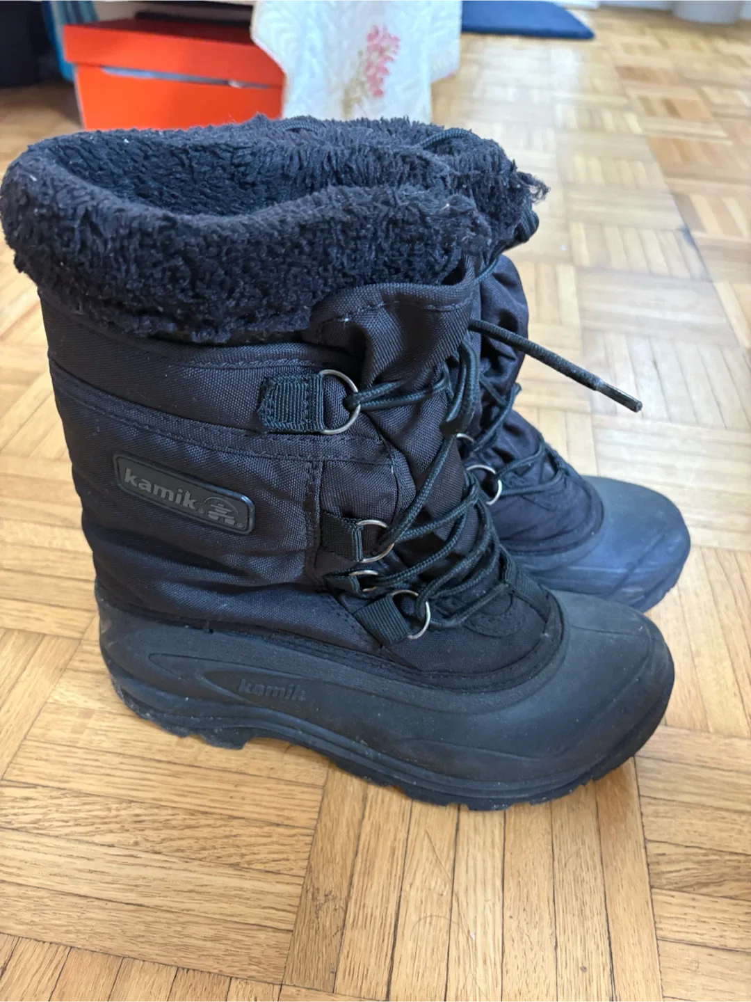 Kamik Black Snow Boots