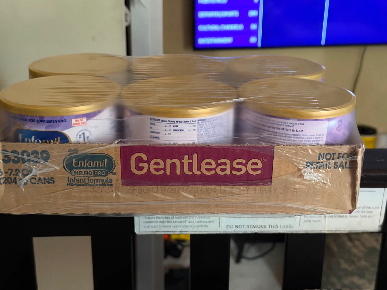 Enfamil NeuroPro Gentlease Infant Formula - 7.2 oz Cans (6 Pack)