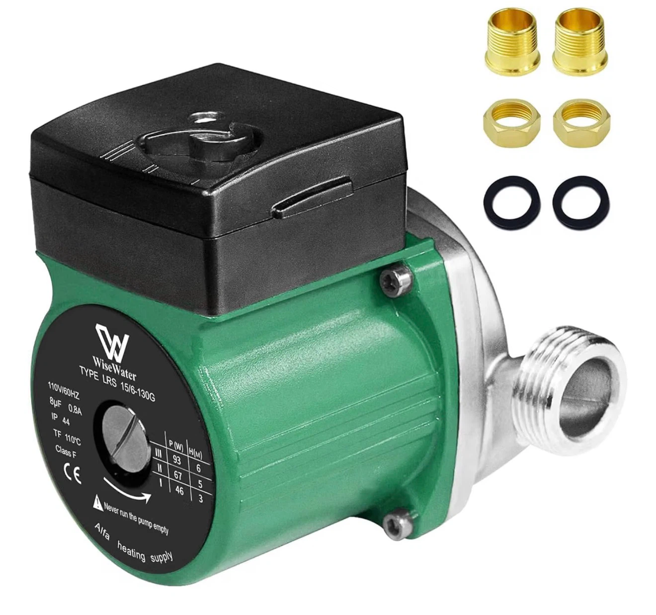 WiseWater 3-Speed Recirculating Pump